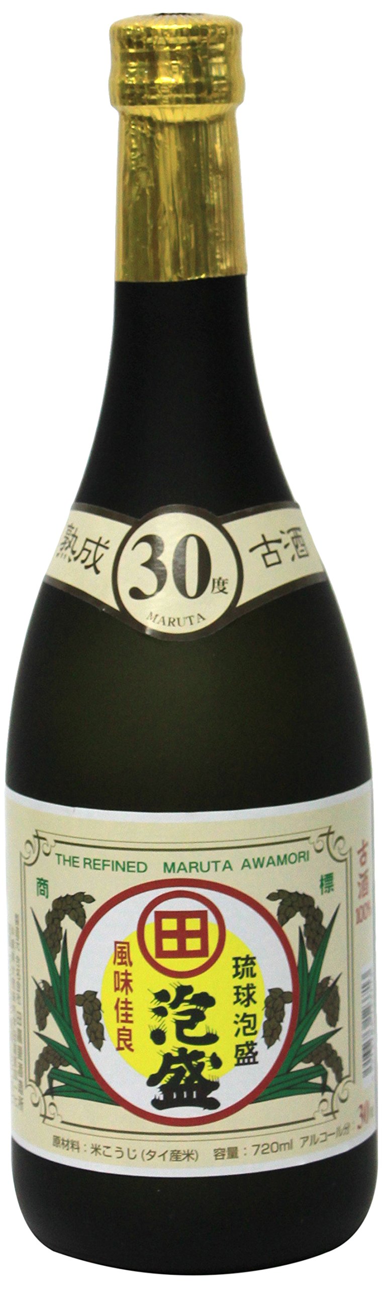Amazon.co.jp: 琉球泡盛 まるた 古酒 30度 720ml [ 焼酎 沖縄県