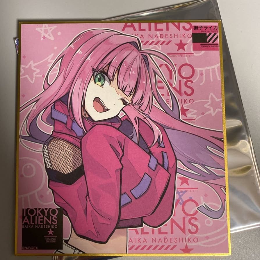 Amazon.co.jp: 東京エイリアンズ NAOE 撫子ライカ ミニ色紙 : おもちゃ