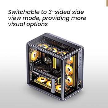 Amazon.co.jp: JONSBO BO400 グレー ATX PCケース、ミッドタワー