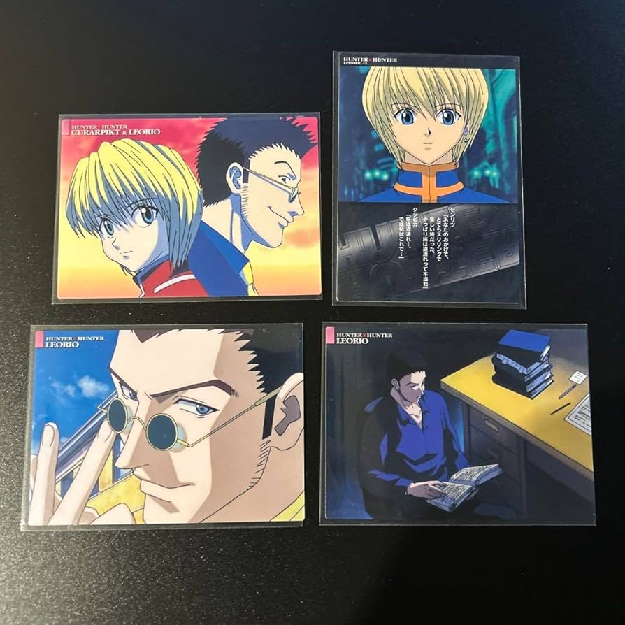 HUNTER×HUNTER 旧アニメ クラピカ レオリオ カード ポストカード