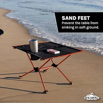 Amazon.com : Cascade Mountain Tech Ultralight Camp Table