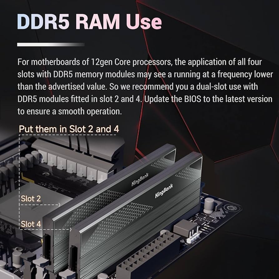 Amazon.co.jp: コンピューターメモリ Ram Hynix A-die KingBank DDR5