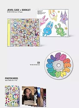 Amazon.com: NewJeans Supernatural Album NJ X MURAKAMI (Drawstring