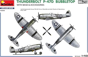 Amazon | ミニアート(Miniart) 1/48 アメリカ P-47Dサンダーボルト