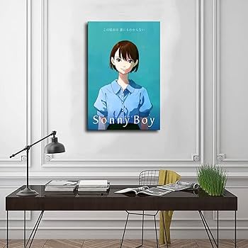 Amazon.com: NMBCH 2 Anime Sonny Boy Canvas Poster Wall Art Decor