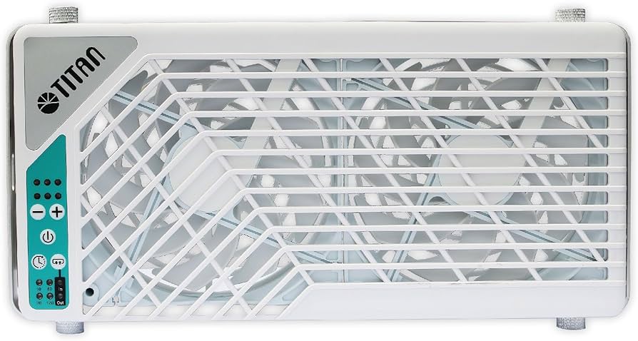 Amazon.com: TITAN Silent Roof Fan 12V DC 140mm Double Reversible