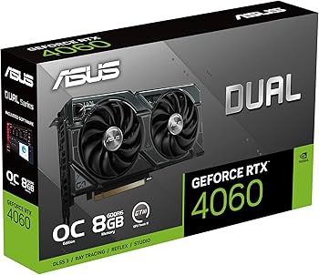Amazon.com: ASUS Dual GeForce RTX™ 4060 OC Edition 8GB GDDR6 (PCIe