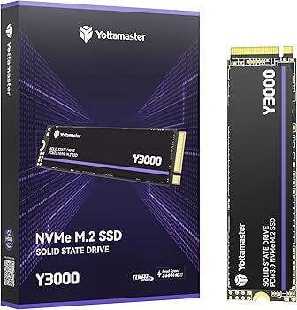 Amazon | Yottamaster Y3000 1TB SSD M.2 PCIe 3.0、最大3100MB/s、M.2