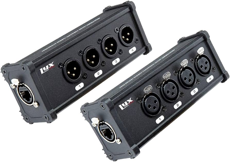 Amazon | LyxPro 4チャンネル 3ピン マルチネットワーク XLR ケーブル