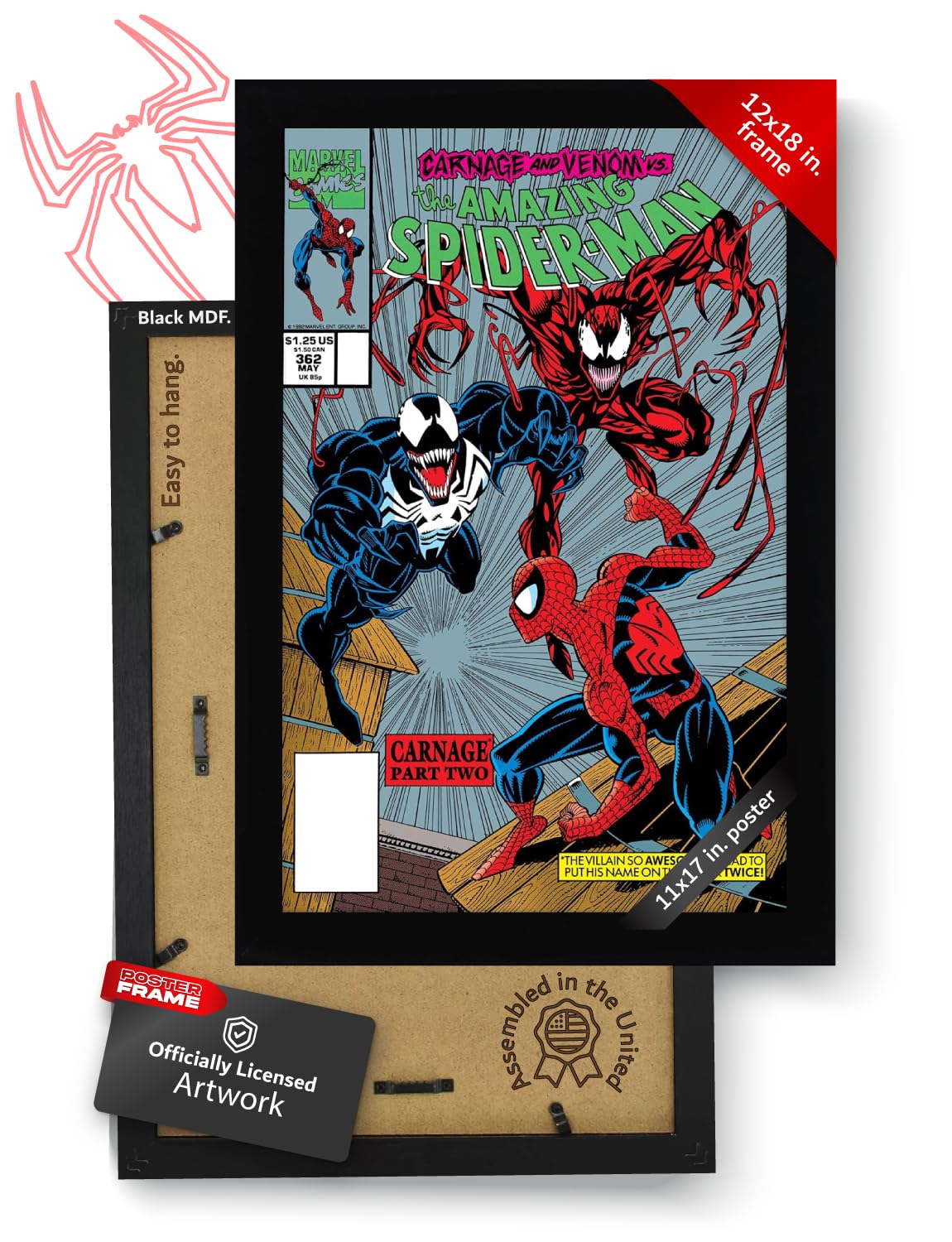 Amazon.co.jp: Pyramid America スパイダーマン ヴェノム カーネイジ