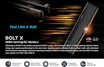 Amazon | KLEVV デスクトップPC用ゲーミング メモリ PC4-25600 DDR4