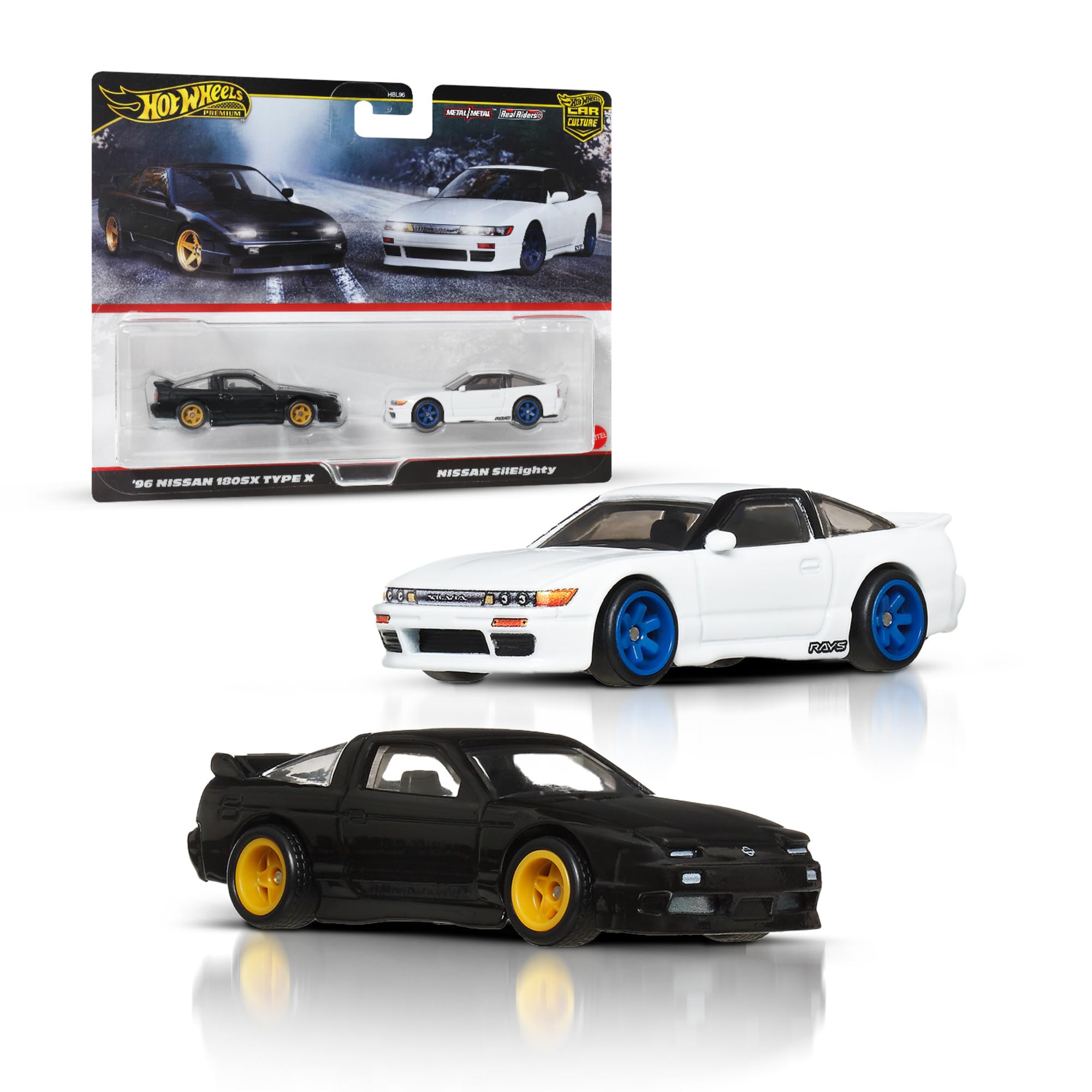 Amazon.com: Hot Wheels Premium Car Culture 2 Pack 1:64 Scale