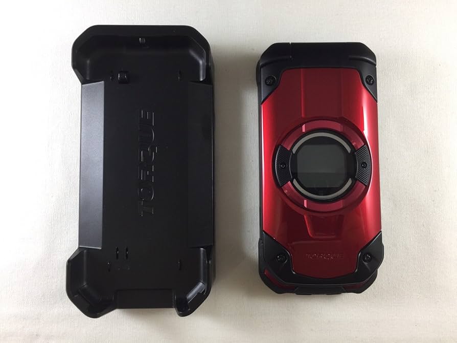 Amazon | au KYF33 TORQUE(トルク) X01 レッド 判定〇 ガラホ | TORQUE