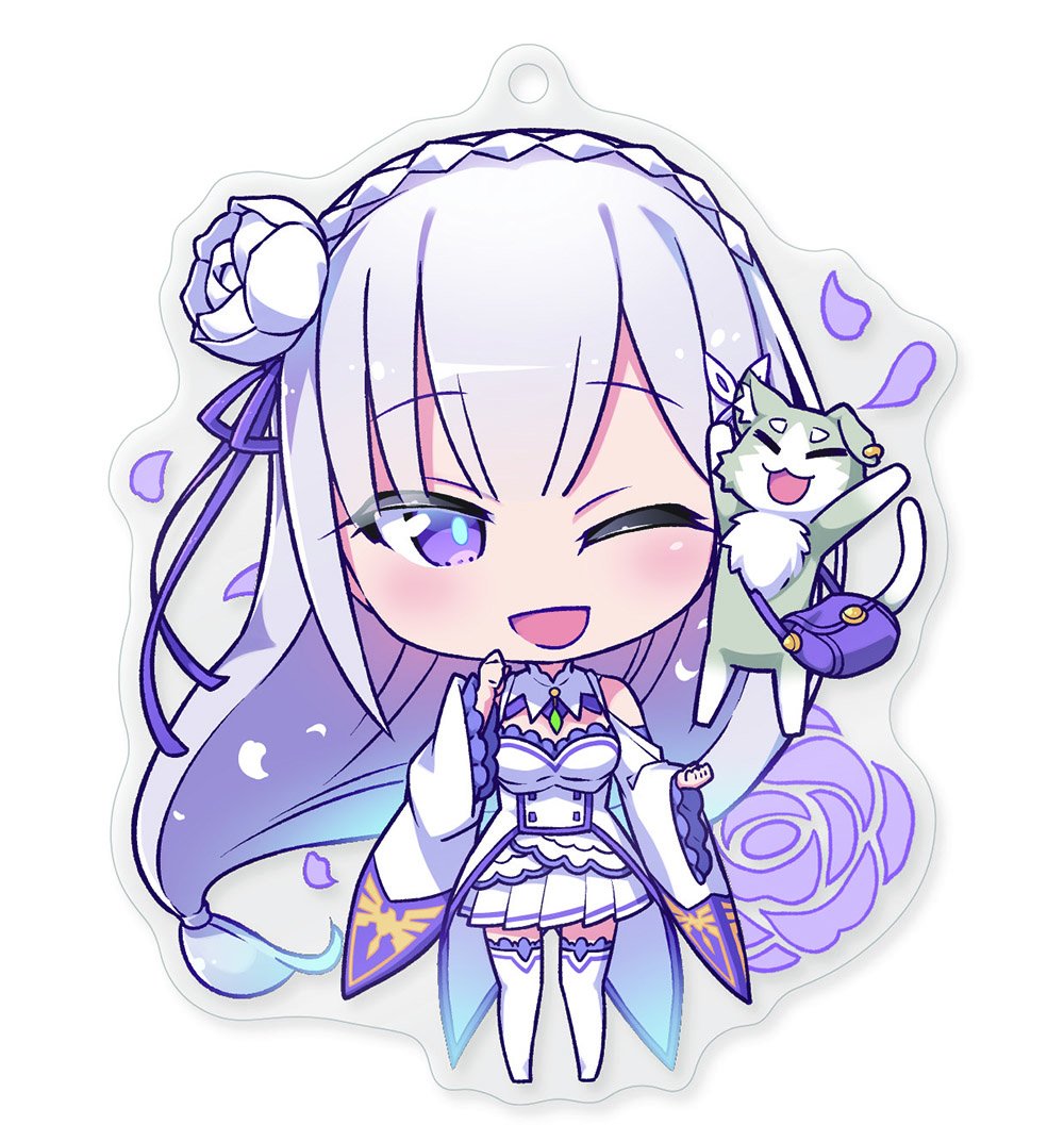 Amazon.co.jp: Re:ゼロから始める異世界生活 エミリア アクリル