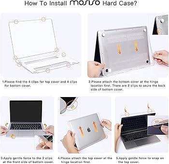 Amazon.com: MOSISO Compatible with MacBook Air 13 inch Case 2022
