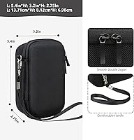 Amazon.com : Supmay Hard Travel Case for Sony ZV-1F / ZV-1 / ZV-1