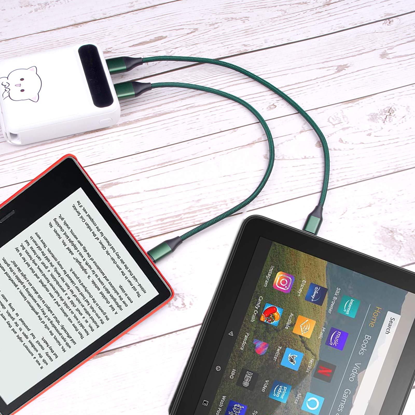 Amazon.co.jp: 3A USB C高速充電コード 6フィート Kindle Paperwhite