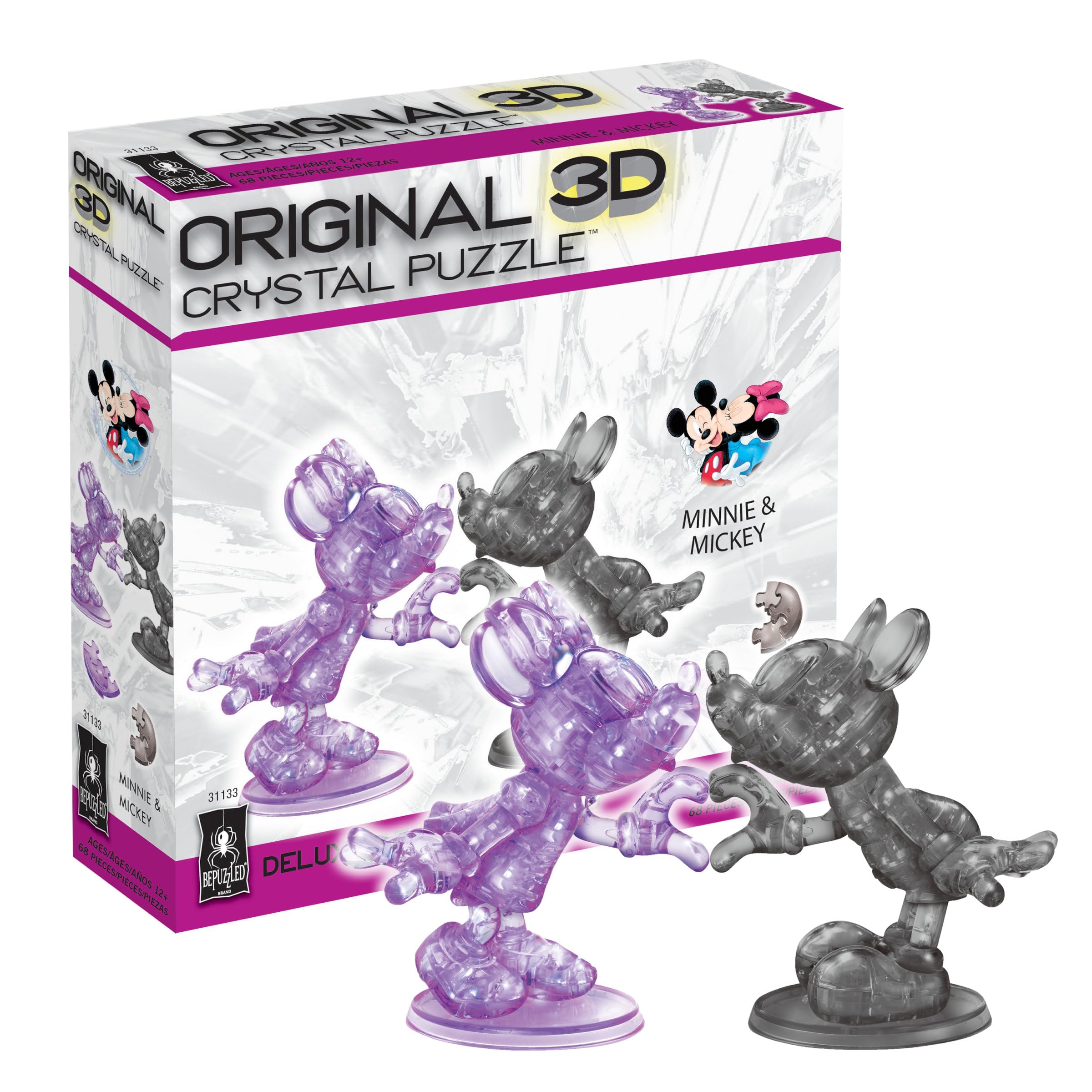 Amazon.com: Disney Minnie and Mickey Mouse Heart Deluxe Original