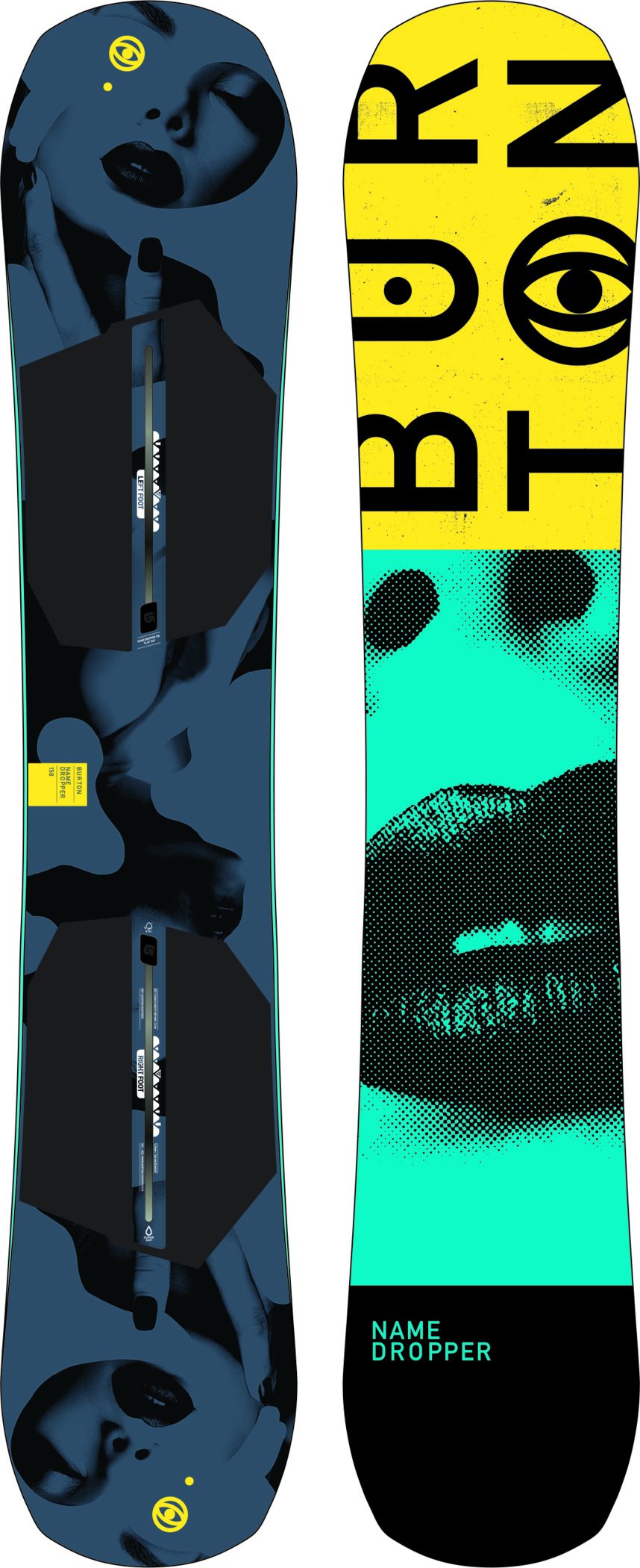 Amazon | Burton(バートン) スノーボード 板 メンズ NAME DROPPER 158