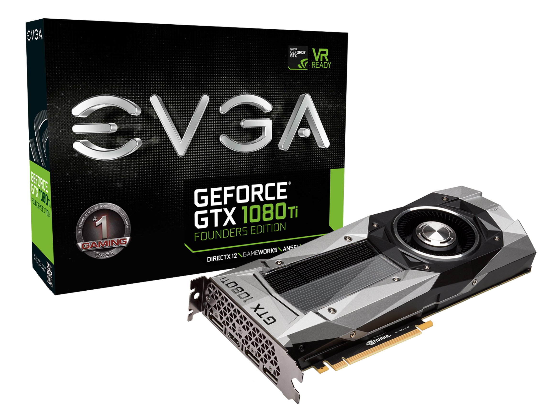 Amazon.com: EVGA GeForce GTX 1080 Ti Founders Edition Gaming, 11GB