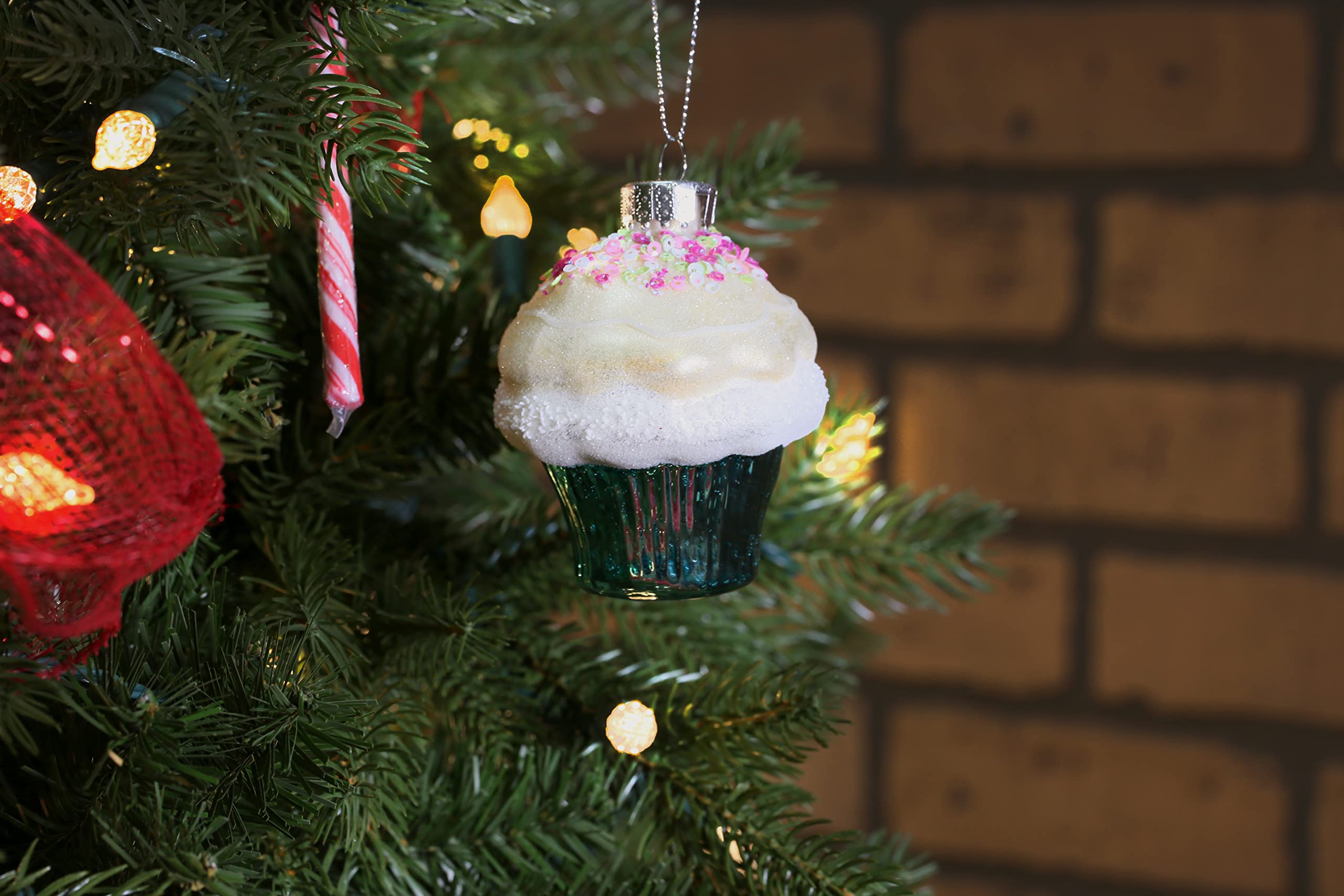 Amazon.co.jp: North Star Christmas | バニラ カップケーキ ガラス