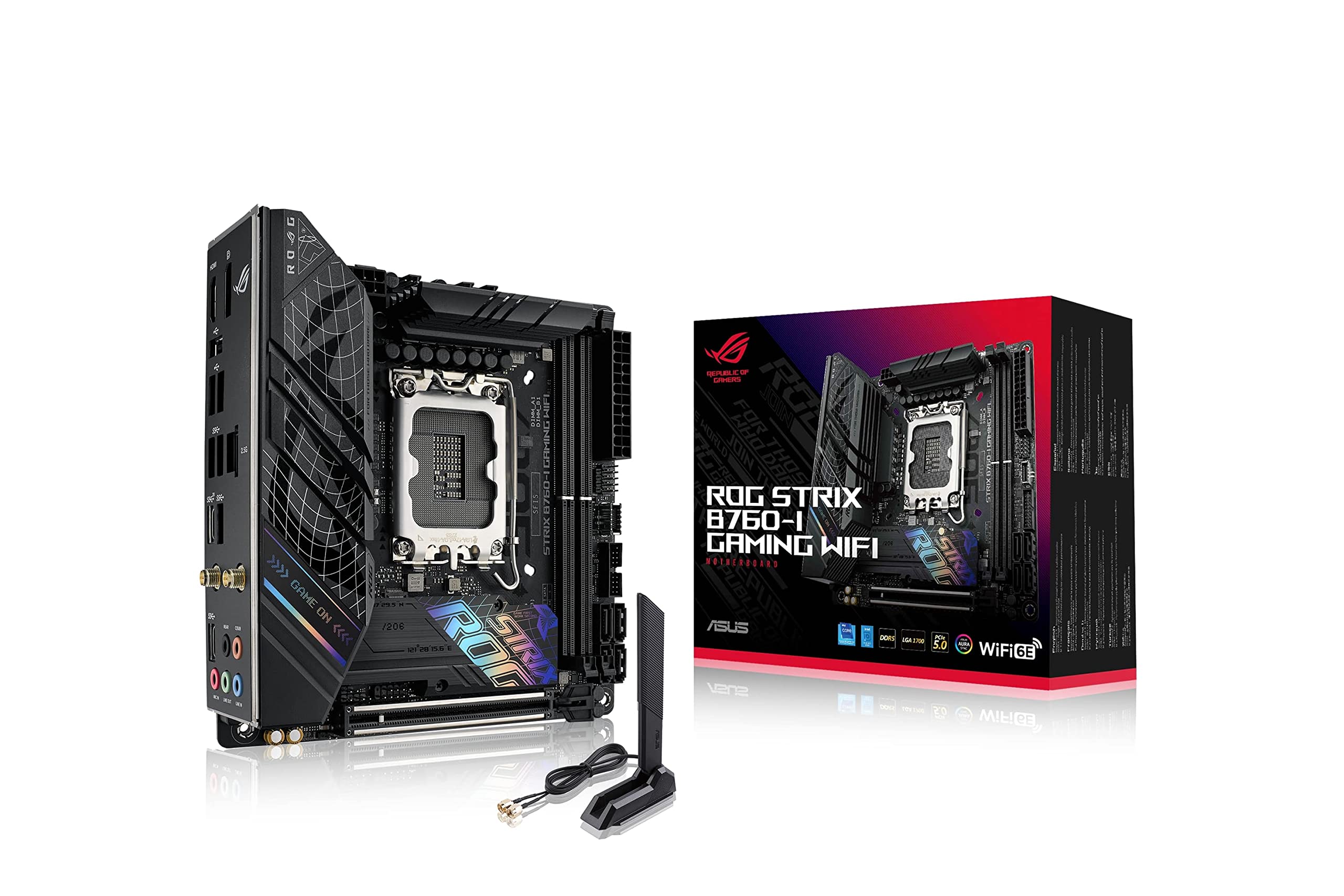 Amazon | ASUS ROG Strix B760-I Gaming WiFi – Carte mère Intel B760