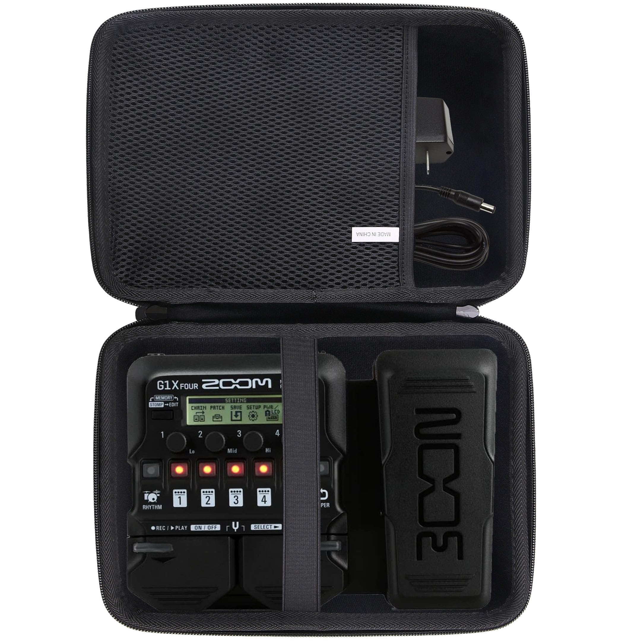 Amazon | WAIYUJP収納ケース互換の ZOOM G1X/B1X/A1X FOUR ズーム