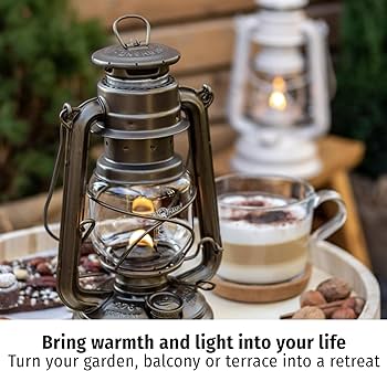 Amazon.com: Feuerhand Outdoor Kerosene Fuel Lantern, German Made