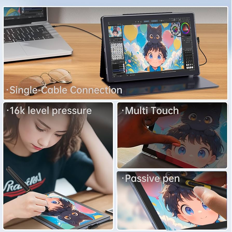 Amazon | BT-101A ポータブル グラフィック ドローイング タブレット