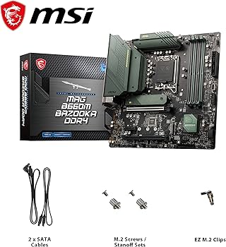 Amazon | MSI MAG B660M BAZOOKA DDR4 マザーボード Micro-ATX [Intel