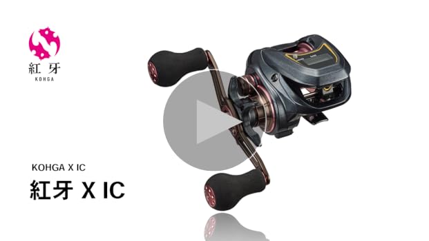Amazon | ダイワ(DAIWA) 一般 ベイトリール 紅牙 X IC(カウンター付き