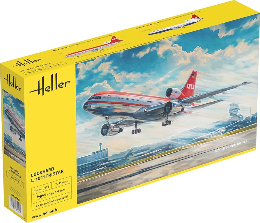 Amazon | エレール 1/125 ロッキード L-1011 トライスター LTU
