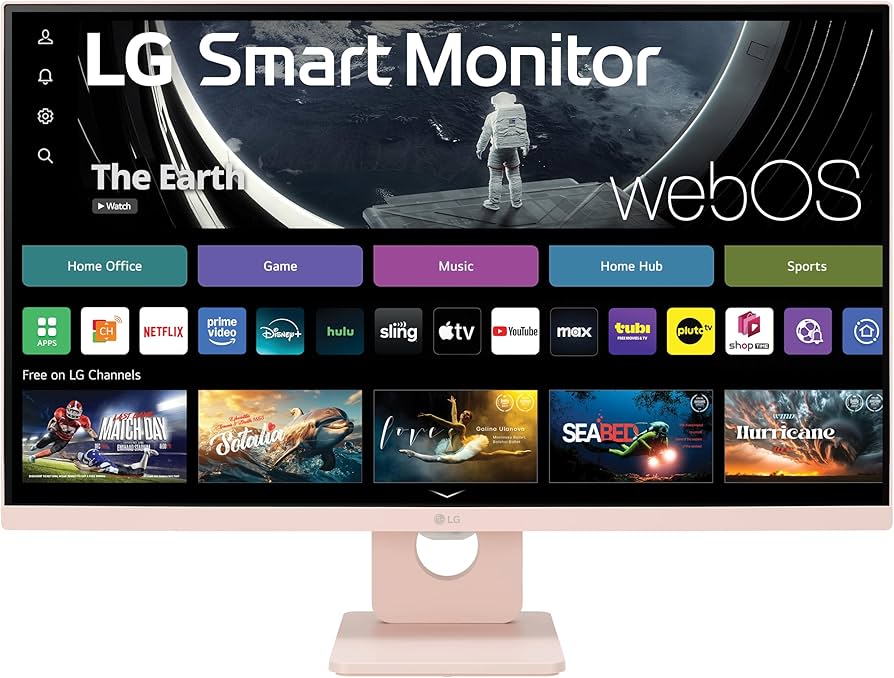 Amazon.com: LG 27SR50F-P Smart Monitor 27-Inch FHD (1920x1080) IPS