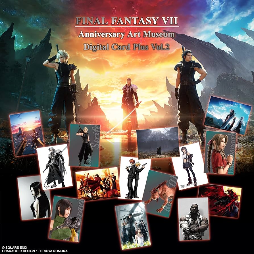 Amazon.co.jp: ファイナルファンタジーVII アニバーサリーアート