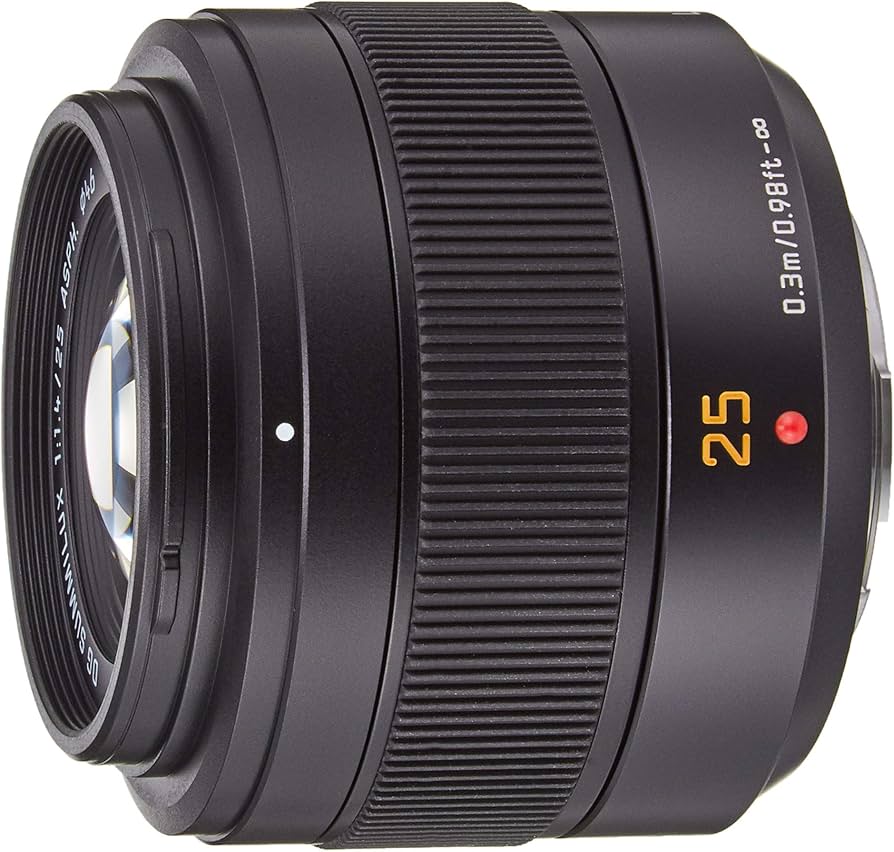 Amazon.com : Panasonic Leica DG SUMMILUX 25mm/F1.4 II ASPH. H