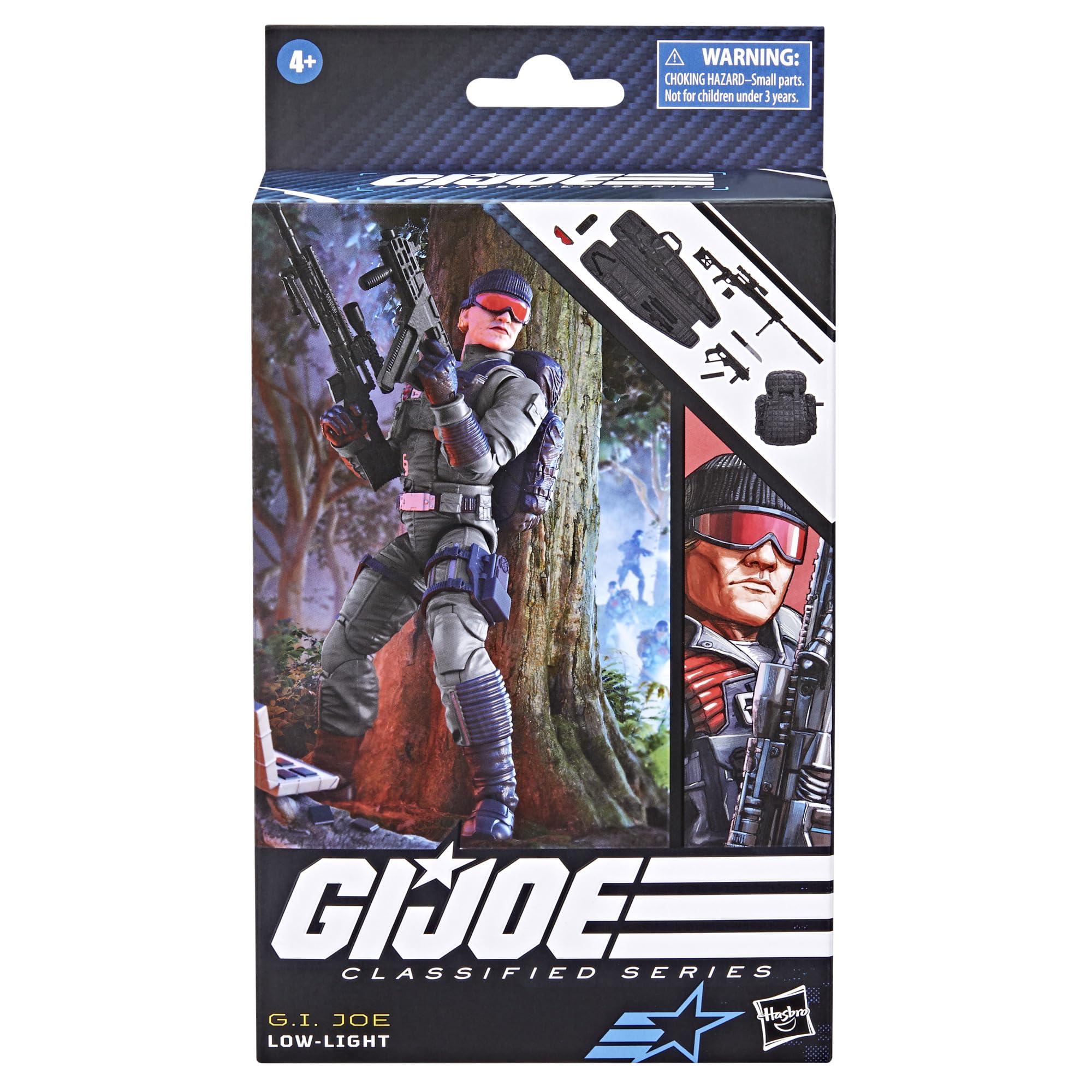 Boneco G.I. JOE Classified Series - Figura 15 cm e acessórios