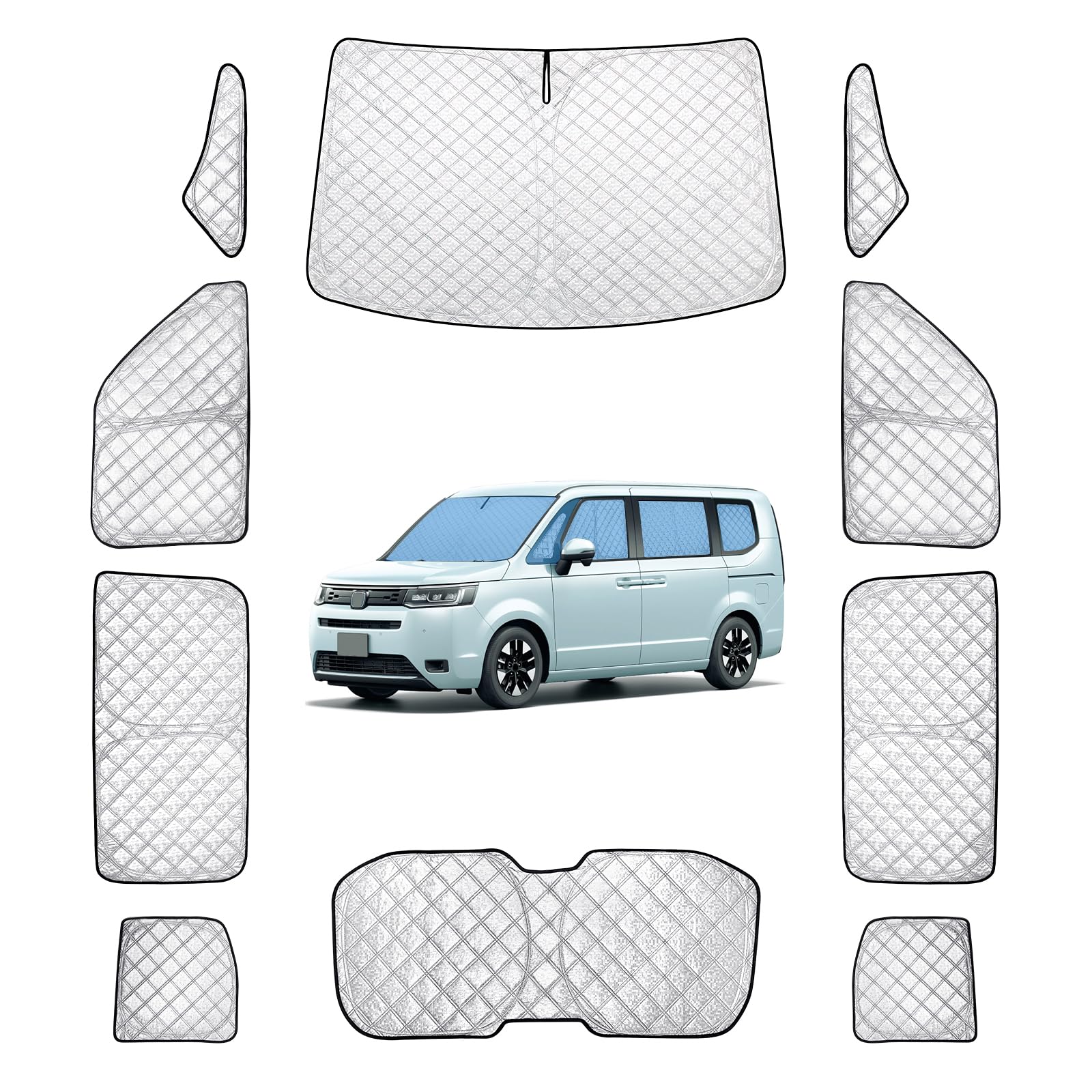 Amazon.co.jp: ステップワゴン RP6 RP7 RP8 専用サンシェード 全窓対応