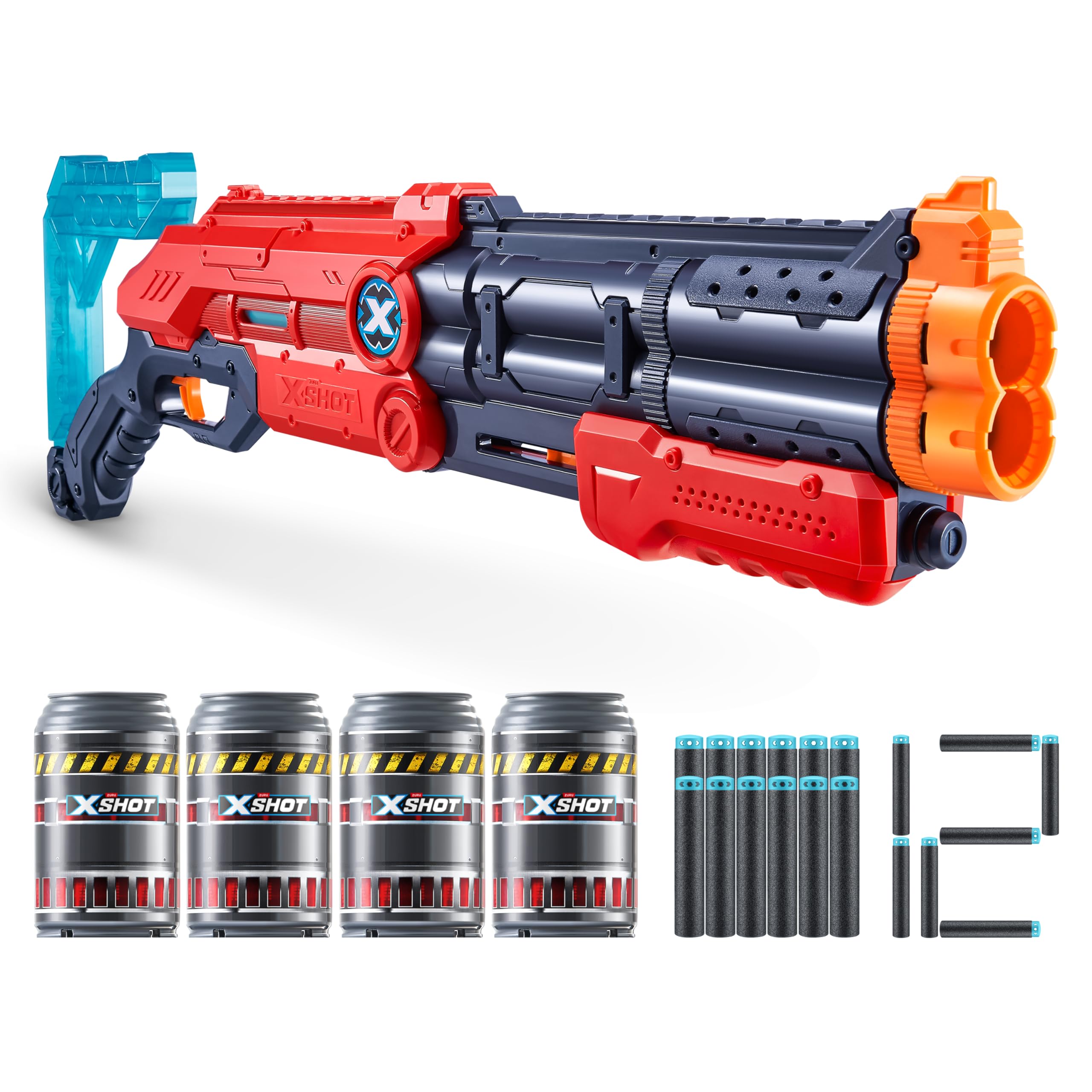 Amazon.co.jp: ZURU XSHOT エクセル 自警団(ダーツ12個 + 射撃