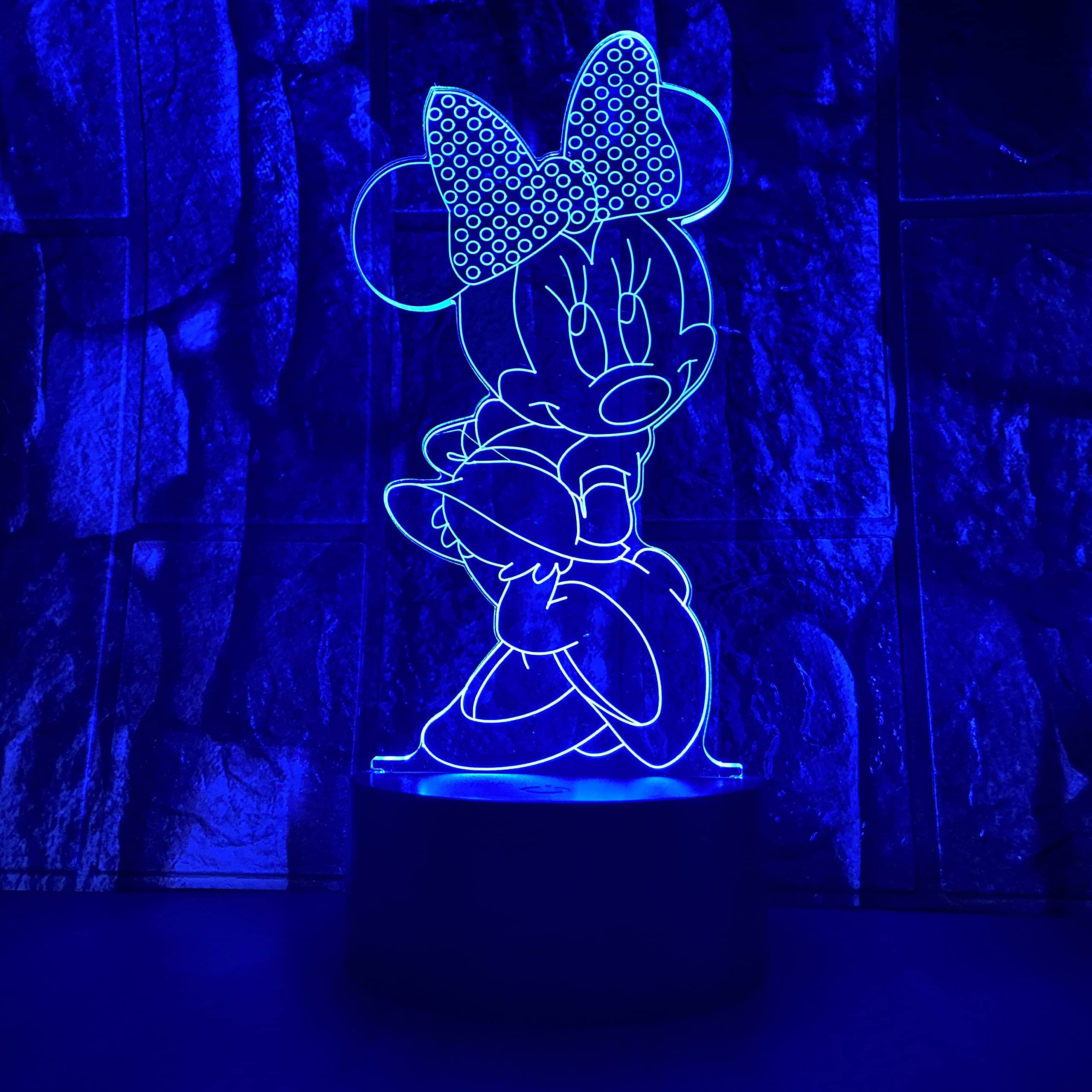 Amazon.co.jp : かわいいミッキーミニーマウス アニメ キャラクター 3D