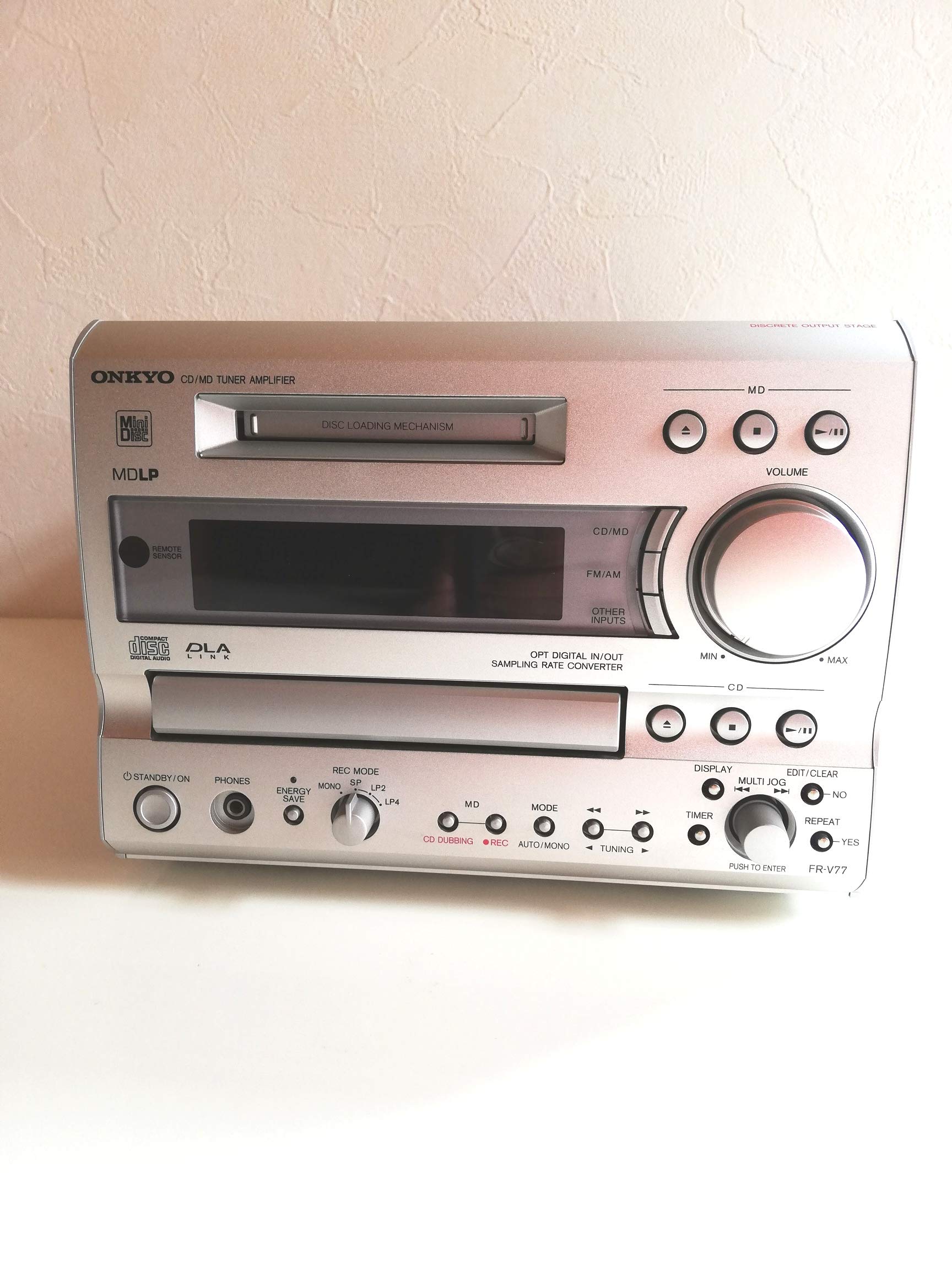 Amazon | ONKYO オンキヨー（オンキョー） FR-V77 CD/MDチューナー