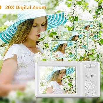 Amazon | デジタルカメラ デジカメ 56MP 4K オートフォーカス 2.7