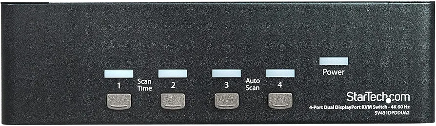 Amazon.com: 4 Port Dual DisplayPort KVM Switch : Electronics