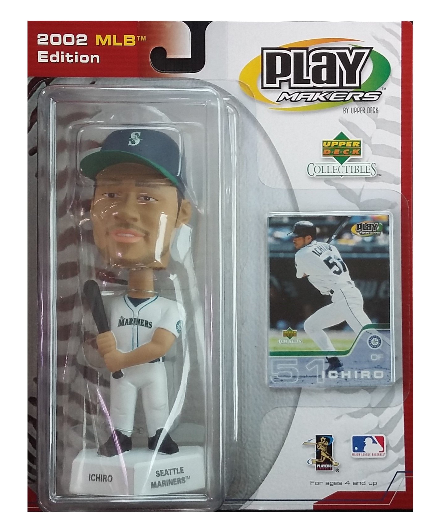 Amazon.co.jp: イチロー首振り人形 2002 MLB ボブルヘッド / バブル