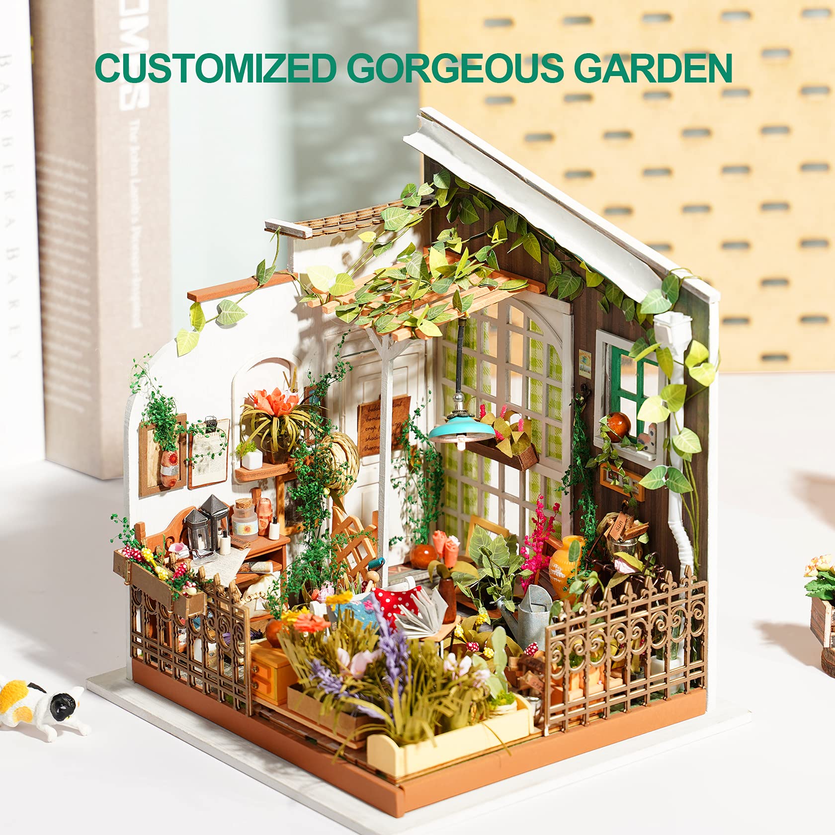 Amazon | RoWood (ロウッド) ミニチュアハウスキット 1:24スケール DIY