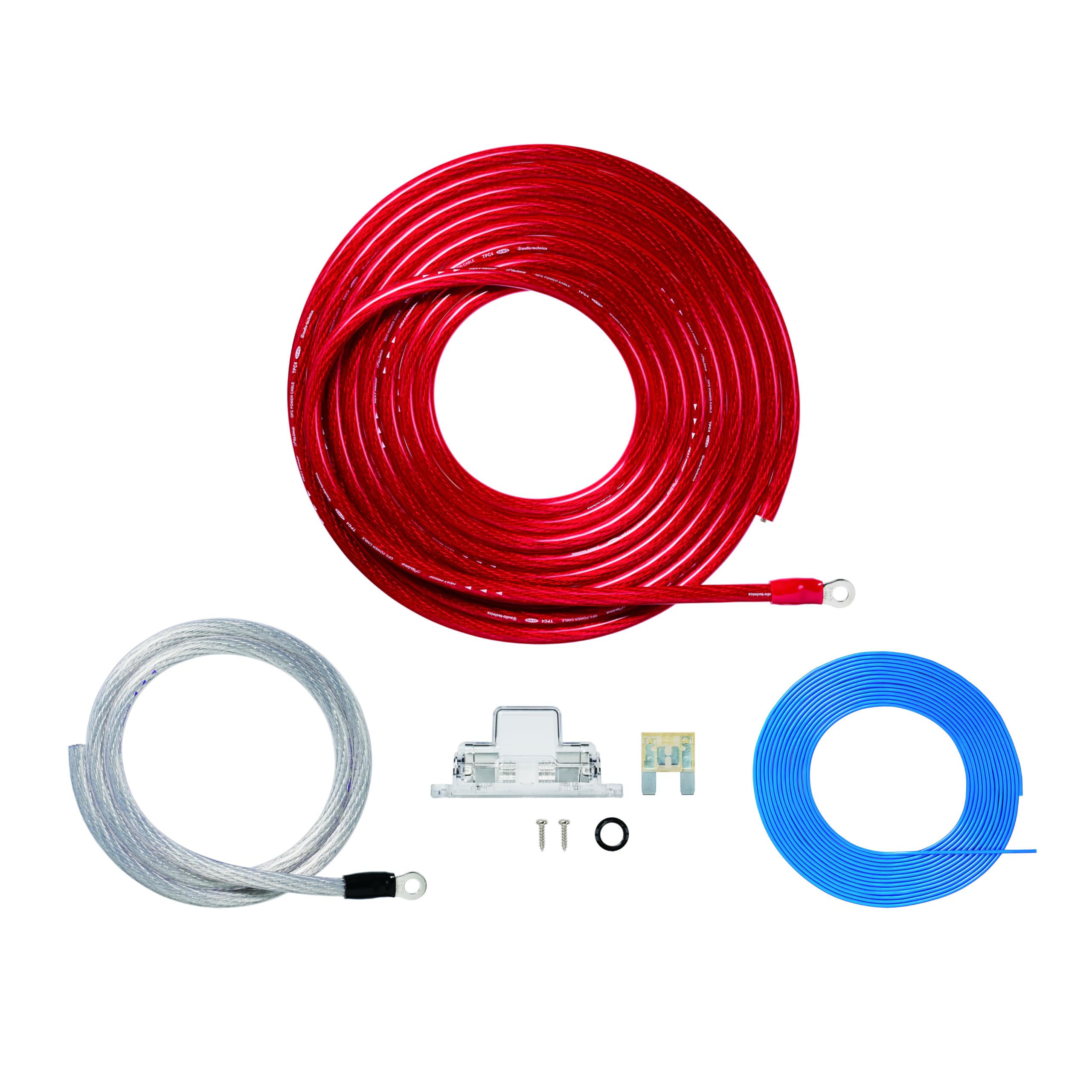 Amazon.co.jp: オーディオテクニカ TPK-400R パワーケーブルキット