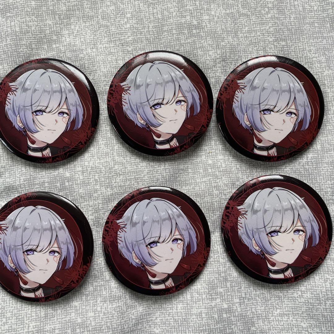 Amazon | いれいす 初兎 宵闇彼岸花 缶バッジ6個 | バッジ | おもちゃ