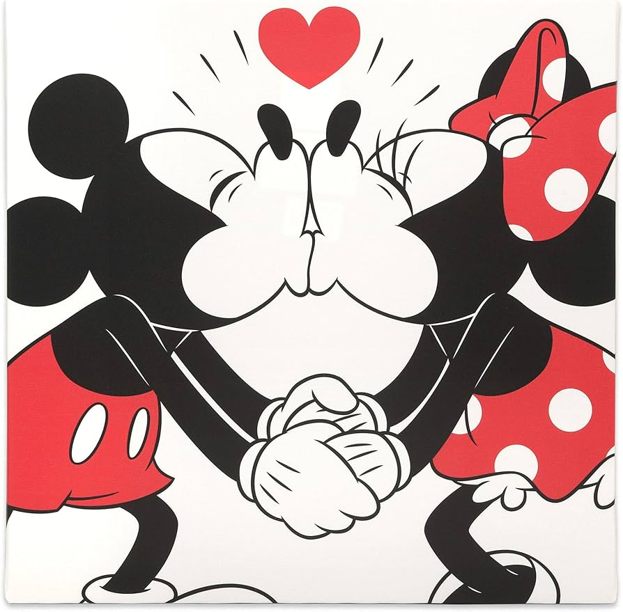 Amazon.co.jp: Open Road Brands ディズニー ミッキーとミニー キス