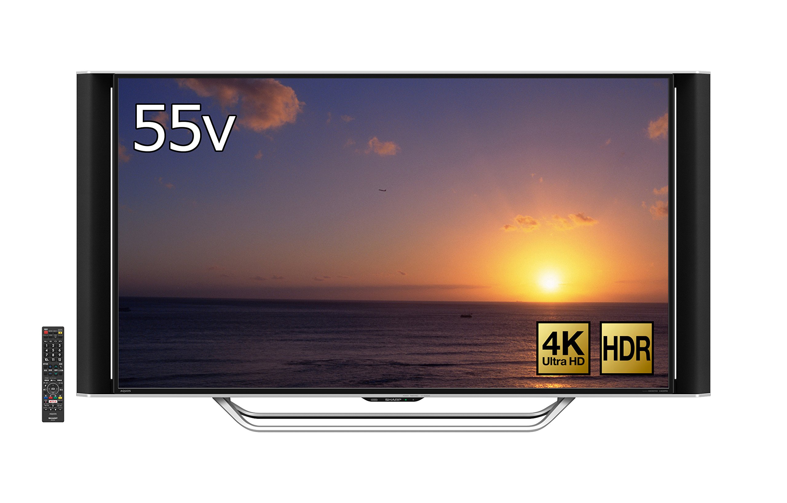Amazon | シャープ 55V型 AQUOS 4K 液晶テレビ HDR対応 LC-55XD45