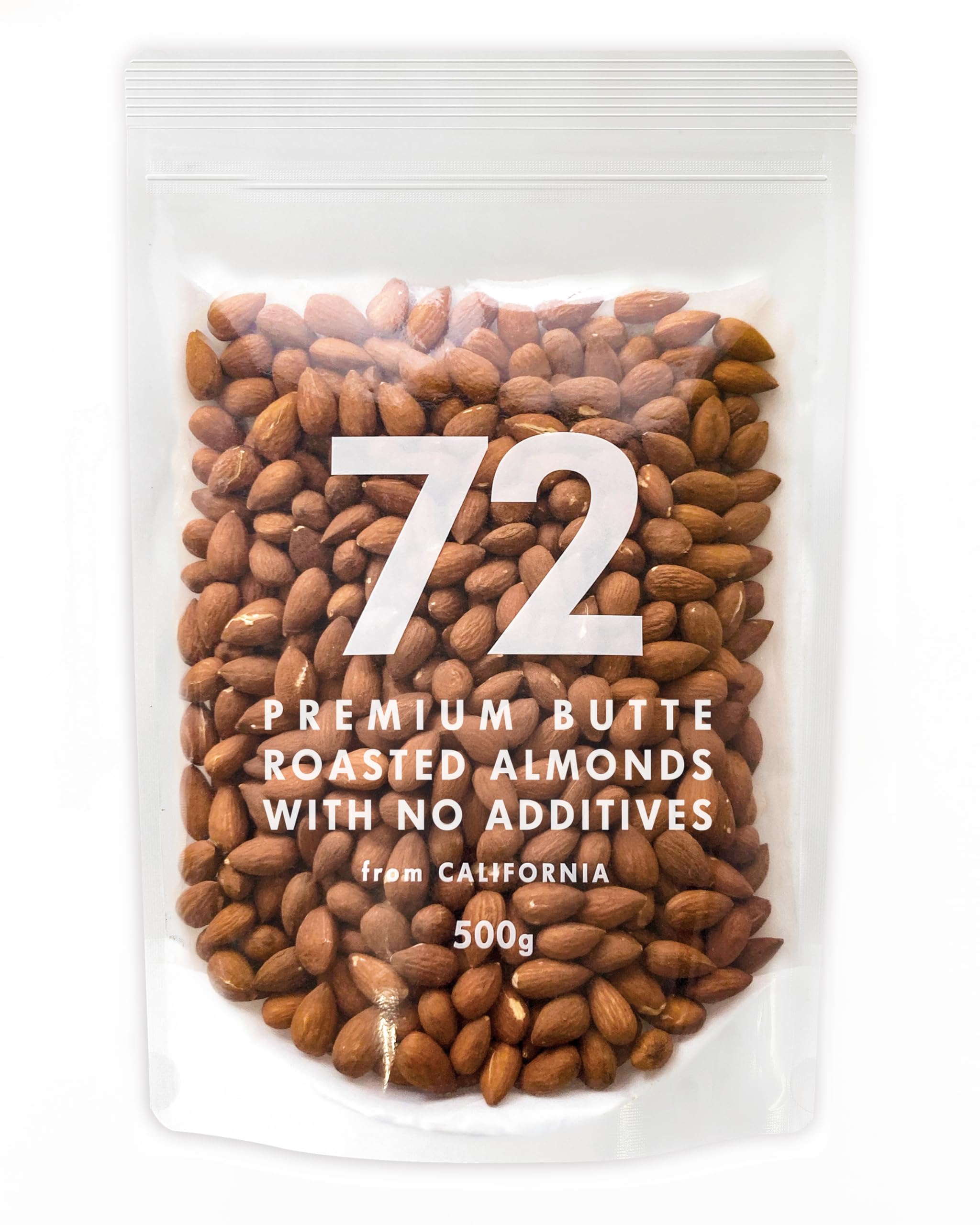 Amazon.co.jp: 【最上級ビュート種】72 NANAJUNI アーモンド 素焼き 無