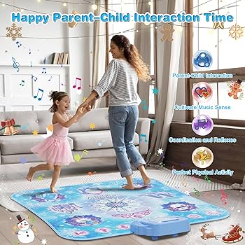 Amazon.com: Surelect Dance Mat for 3-12 Year Old Girls, Frozen